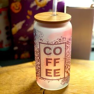 Frosted Glass Tumbler